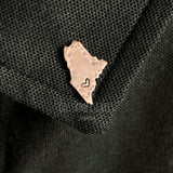 Lewiston Strong Pin in Copper
