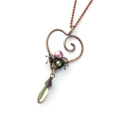 Charlotte Spider necklace