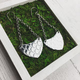 Fierce Protector Shield Earrings