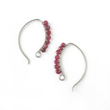Ruby Arch earrings
