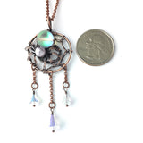 Shimmerweb Spider Necklace