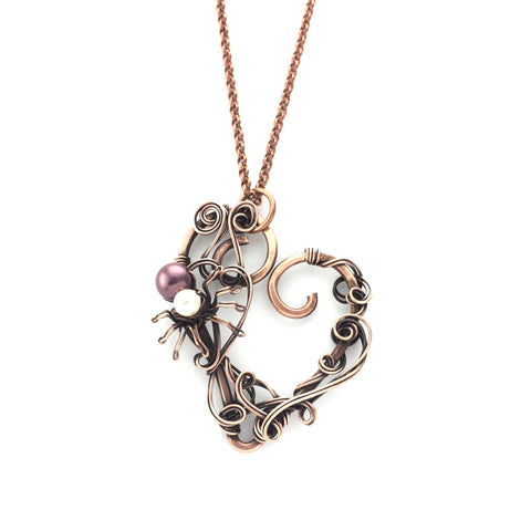 Arwen Romantic Spider Necklace