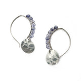 Iolite drop earrings