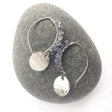 Iolite drop earrings