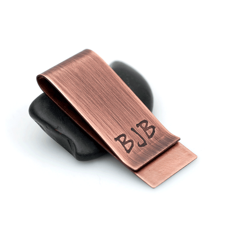 monogrammed money clip gifts for men